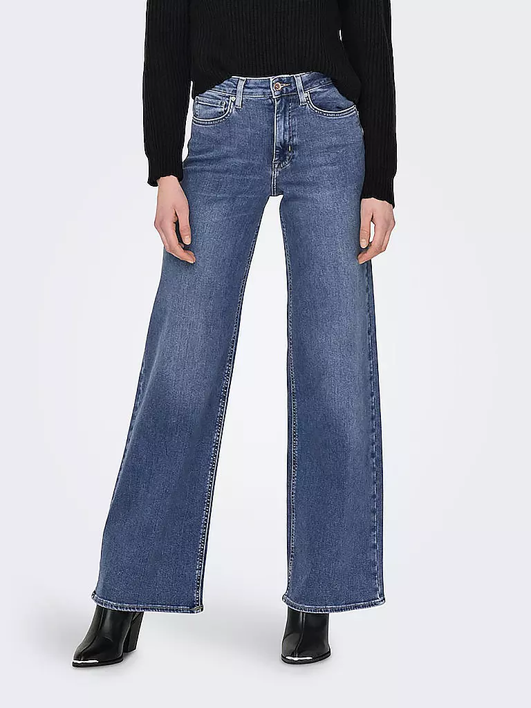 ONLY | Highwaist Jeans Wide Leg ONLMADISON | blau