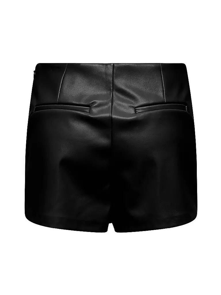 ONLY | Hosenrock - Skorts in Lederoptik ONLMIST | schwarz
