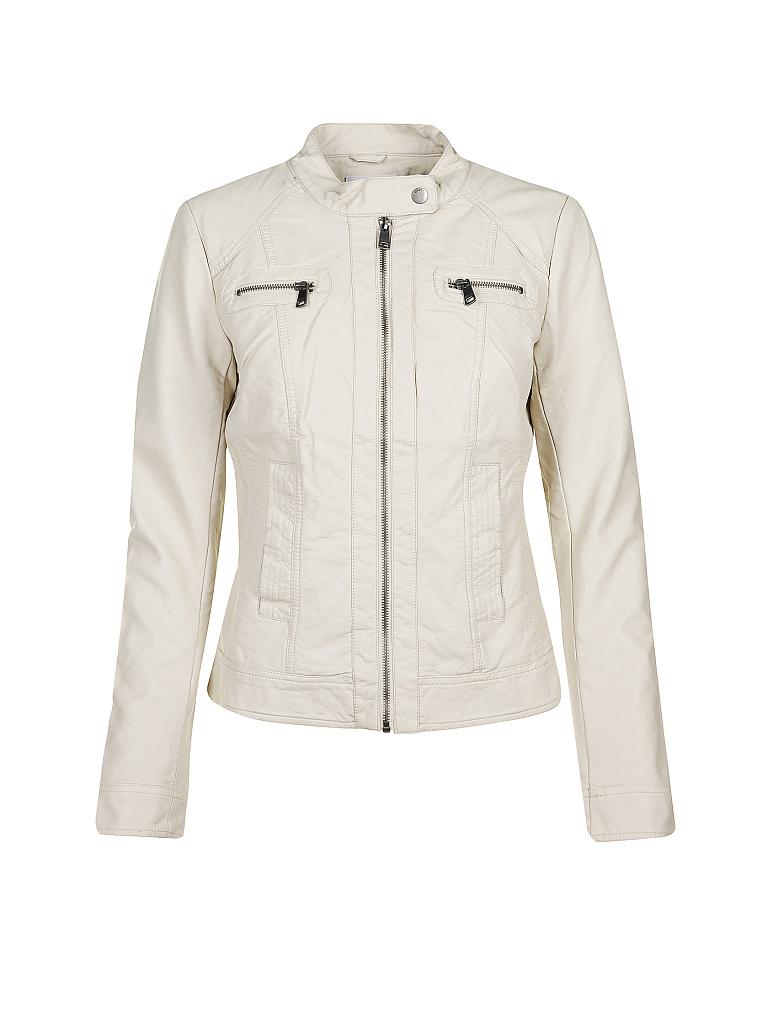 Only kunstlederjacke beige Clearance