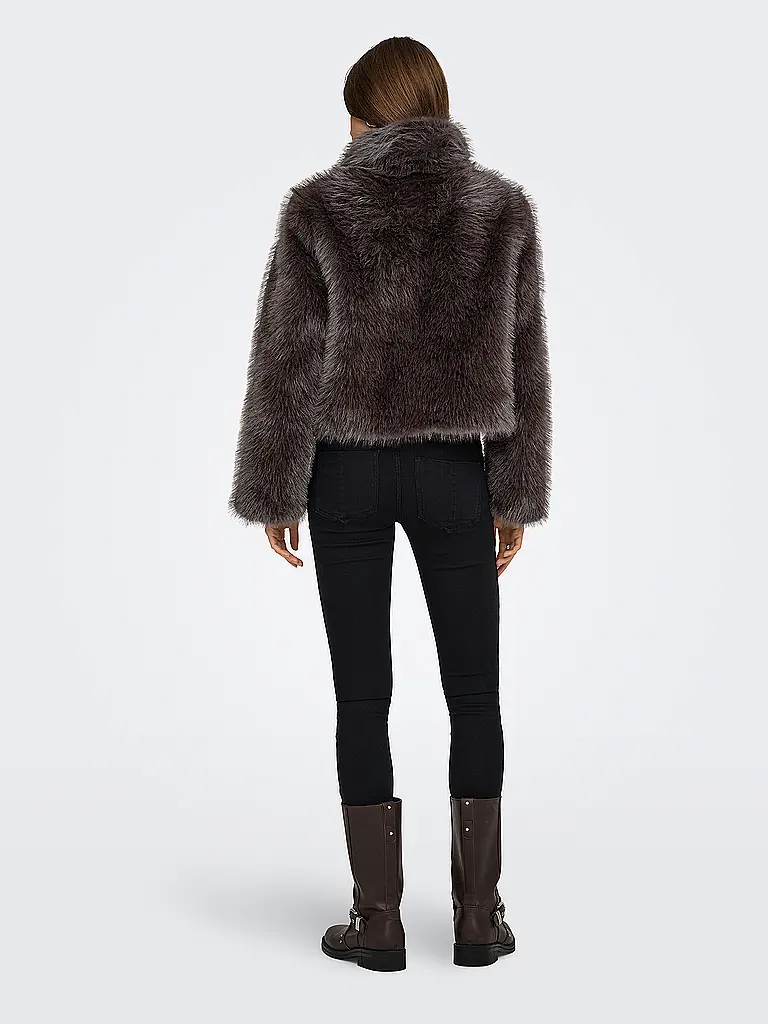 ONLY | Jacke in Felloptik ONLMANNY | Braun