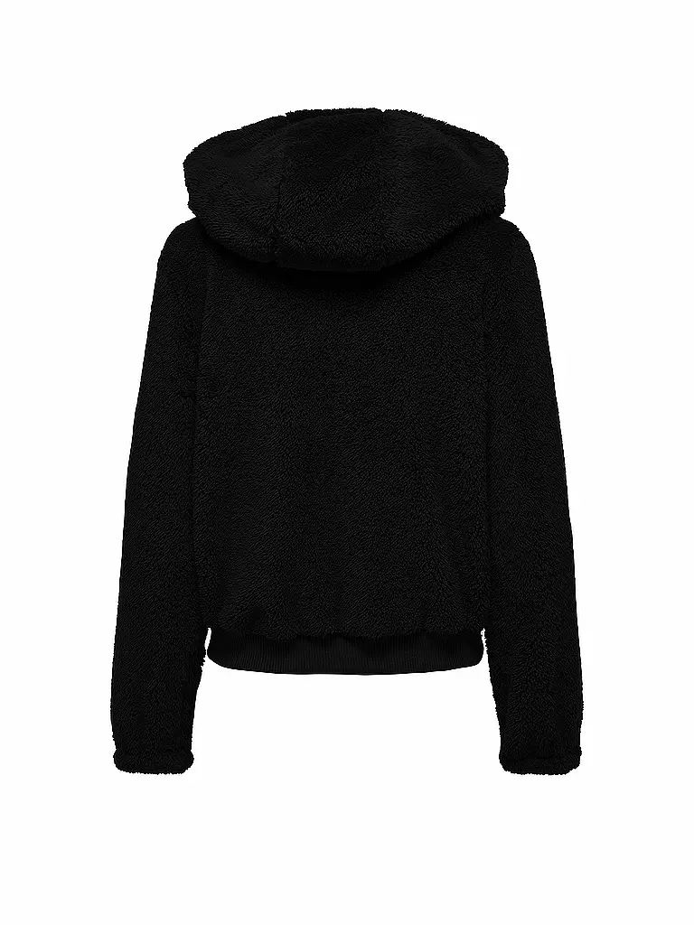 ONLY | Jacke in Felloptik ONLNEWANNA | schwarz