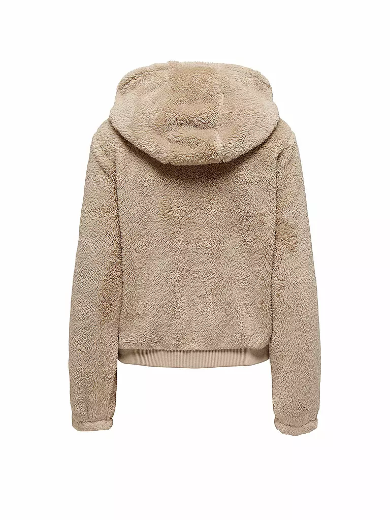 ONLY | Jacke in Felloptik ONLNEWANNA | schwarz