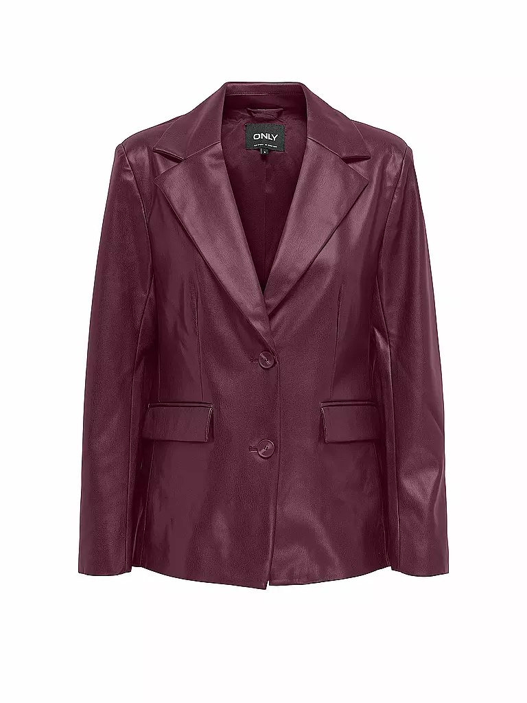 ONLY | Jacke in Lederoptik ONLVERONA  | beere