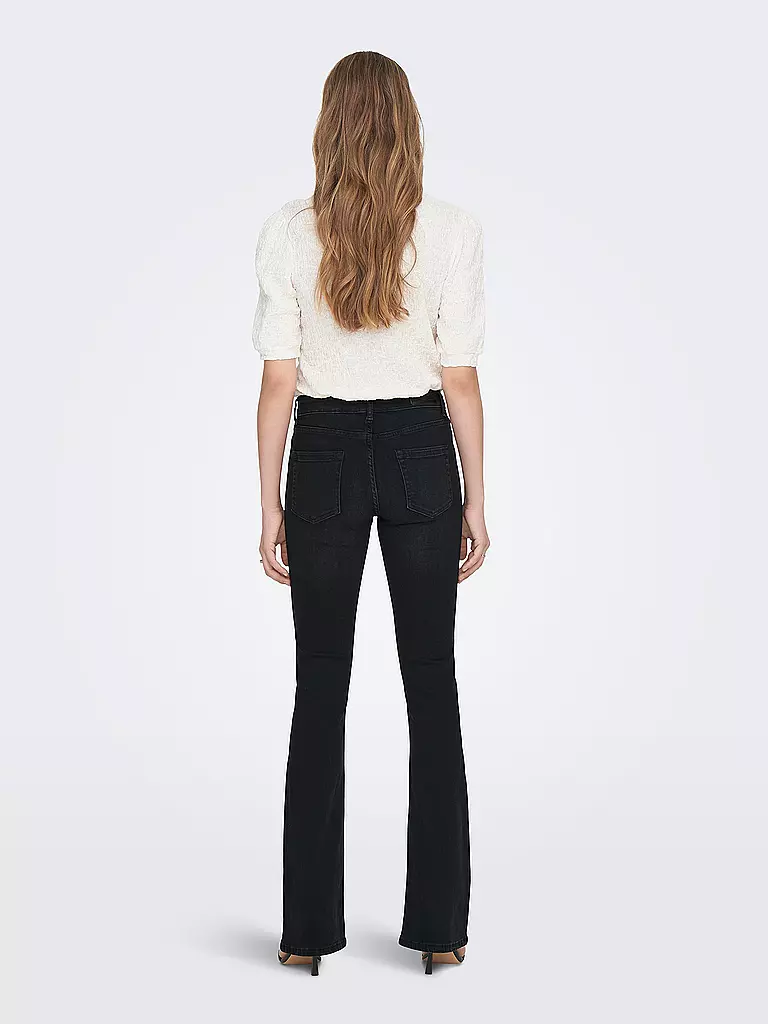 ONLY | Jeans Flared Fit ONLBLUSH | schwarz