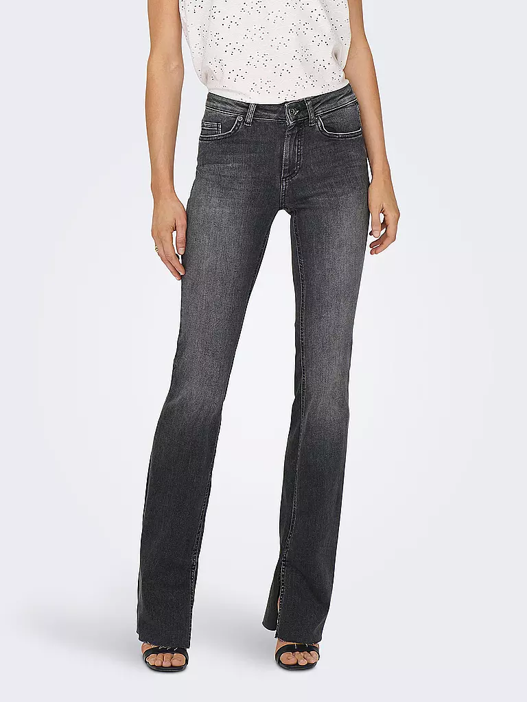 ONLY | Jeans Flared Fit ONLBLUSH | schwarz