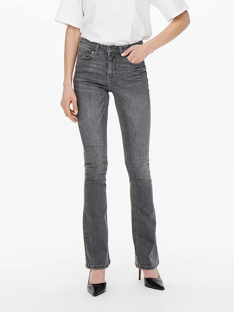 ONLY | Jeans Flared Fit ONLBLUSH | grau
