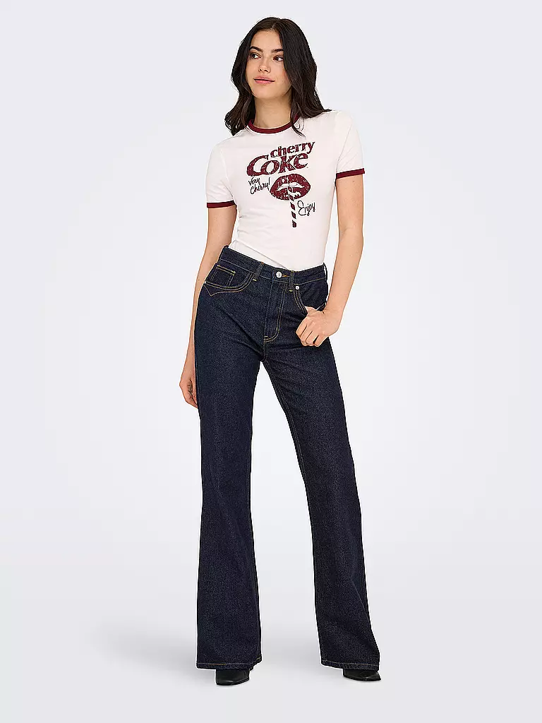 ONLY | Jeans Flared Fit ONLJUICY | dunkelblau