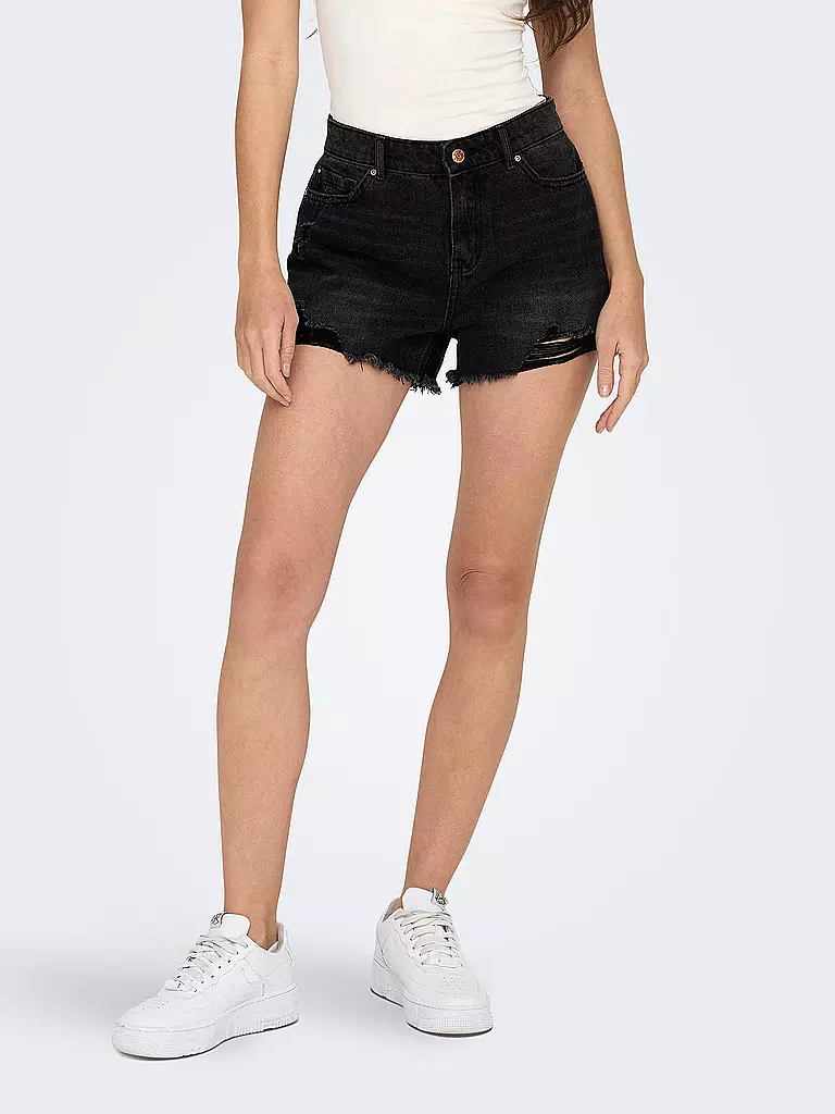 ONLY | Jeans Shorts ONLPACY | schwarz