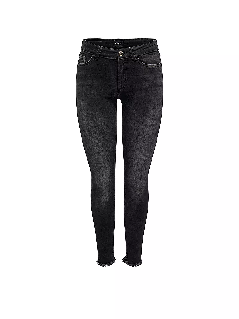 ONLY | Jeans Skinny Fit 7/8 ONLBLUSH | schwarz