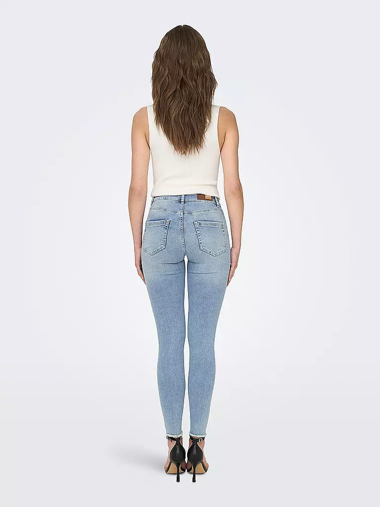 ONLY | Jeans Skinny Fit 7/8 ONLBLUSH | hellblau