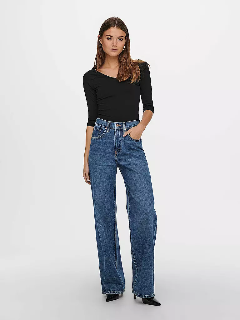 ONLY | Jeans wide leg ONLHOPE | blau