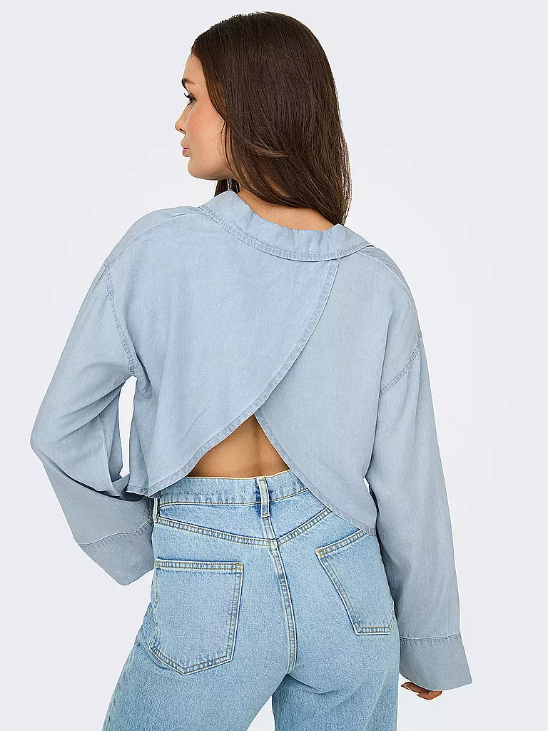 ONLY | Jeansbluse ONLCHARIS | blau