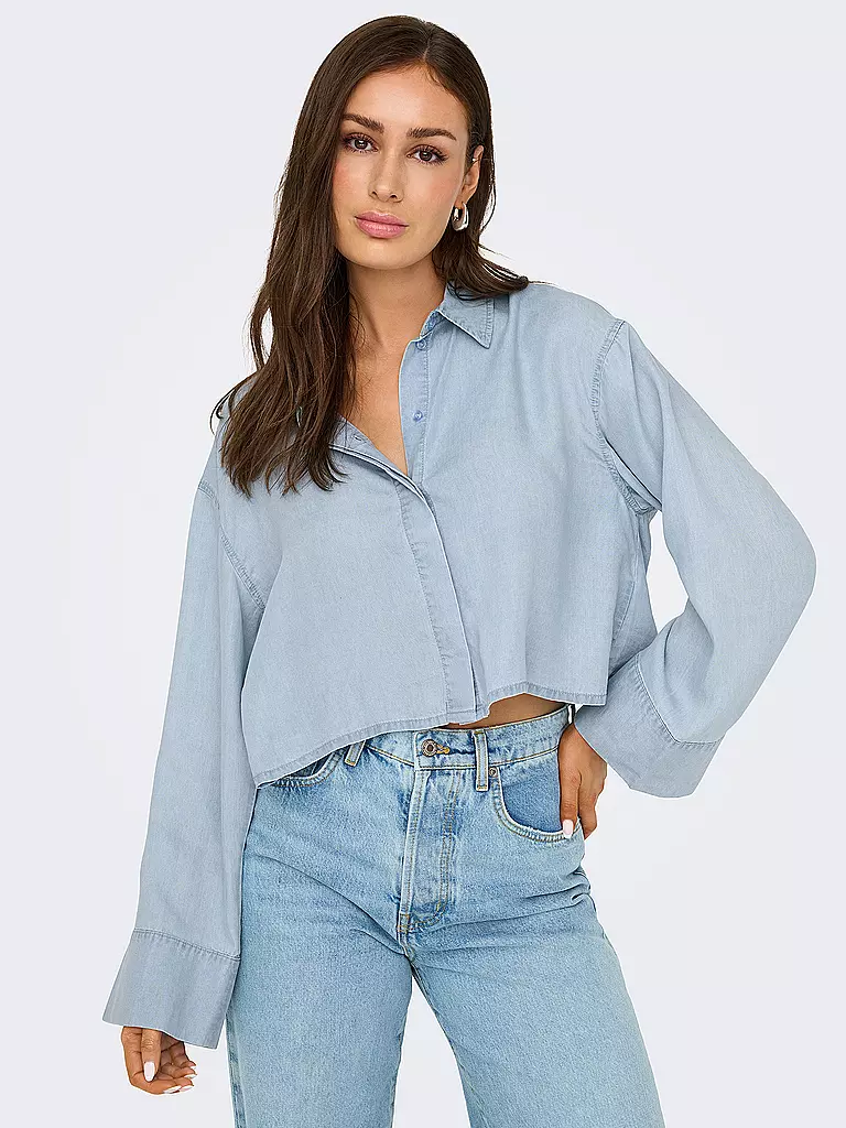 ONLY | Jeansbluse ONLCHARIS | blau