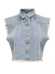 ONLY | Jeansgilet ONLHOLLYWOOD | Hellblau