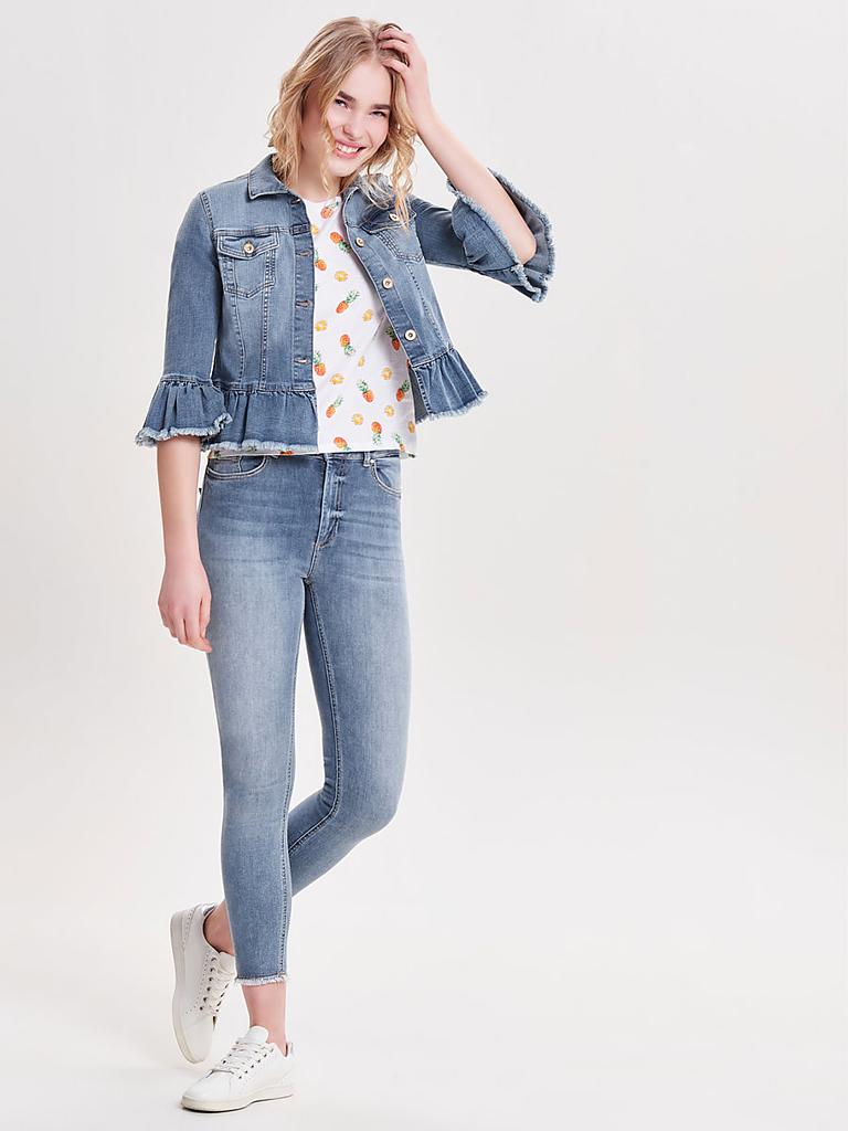 ONLY | Jeansjacke "Sia Frill" | 