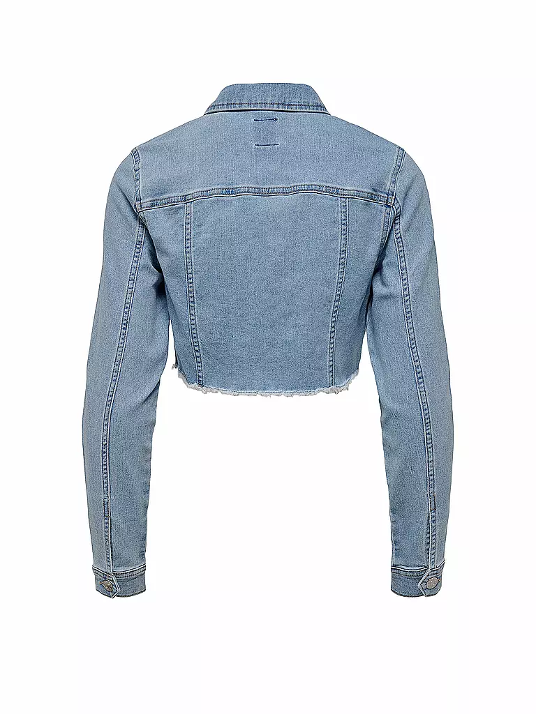 ONLY | Jeansjacke Cropped Fit ONLWONDER  | hellblau