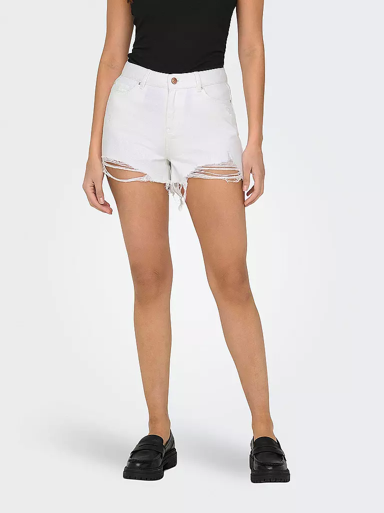 ONLY | Jeansshorts ONLPACY | weiss