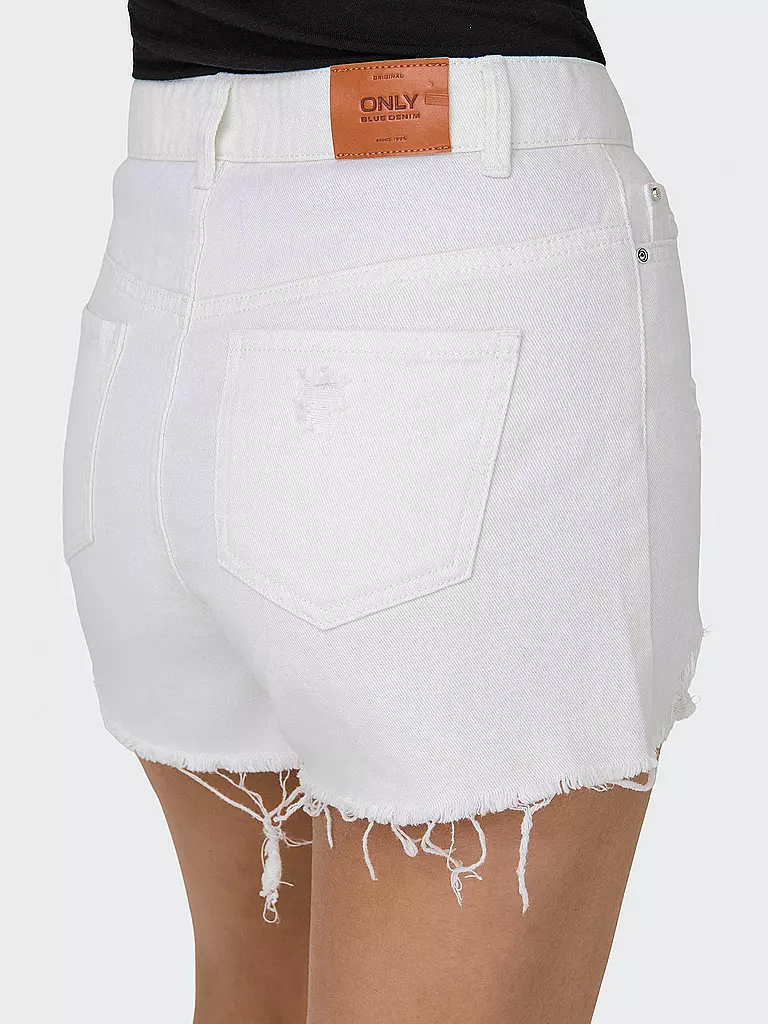 ONLY | Jeansshorts ONLPACY | weiss