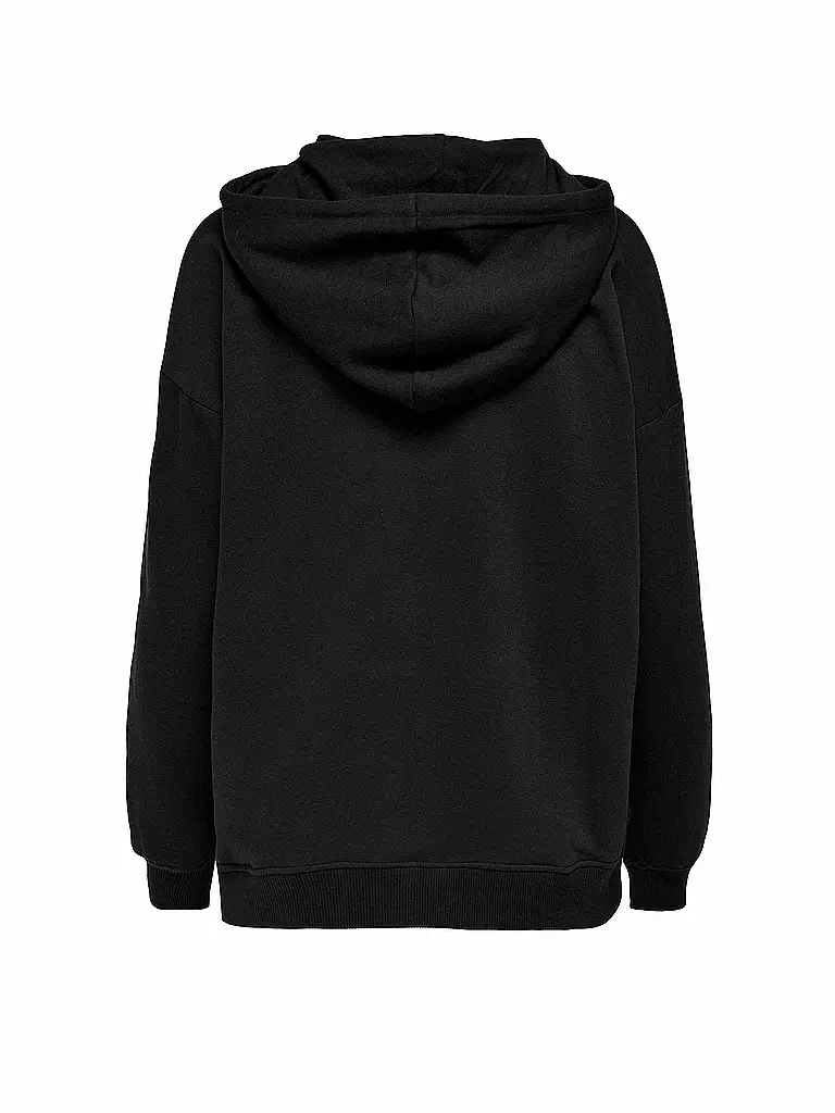 ONLY | Kapuzensweater - Hoodie " ONLFEEL LIFE " | schwarz