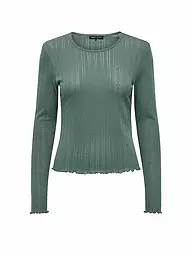 ONLY | Langarmshirt ONLCARLOTTA | dunkelgrün