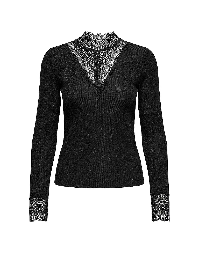 ONLY | Langarmshirt ONLTILDE | schwarz