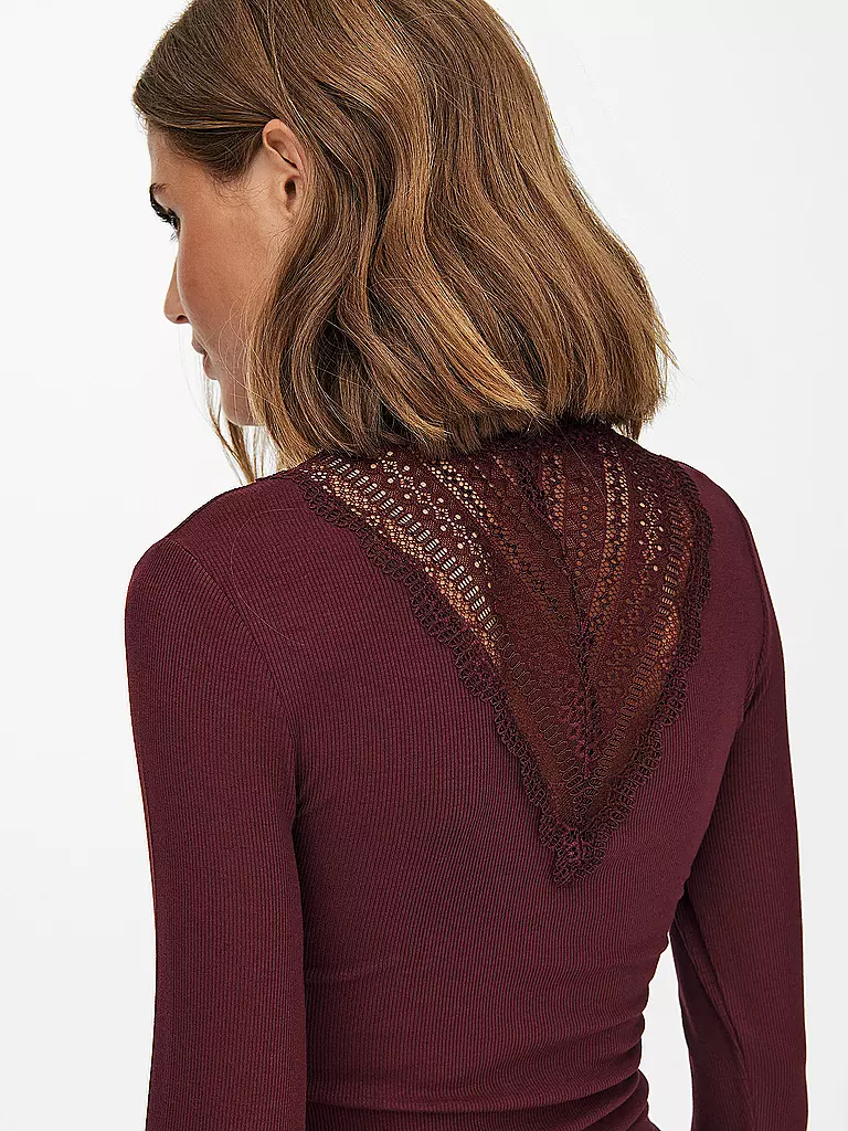ONLY | Langarmshirt ONLTILDE | beere