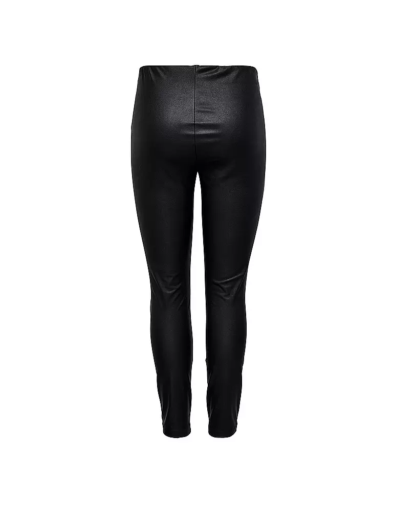 ONLY | Lederhose  ONLRACHEL | schwarz