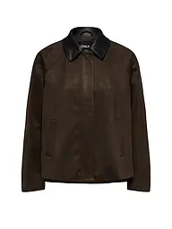 ONLY | Lederjacke | Braun