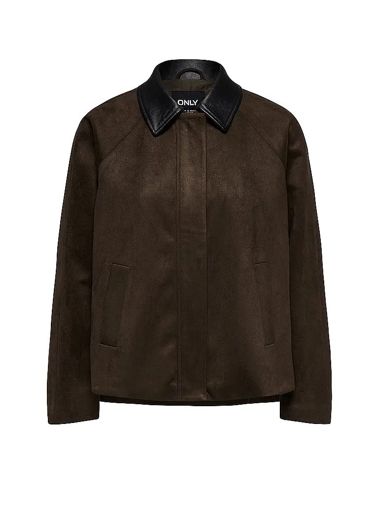 ONLY | Lederjacke | Braun