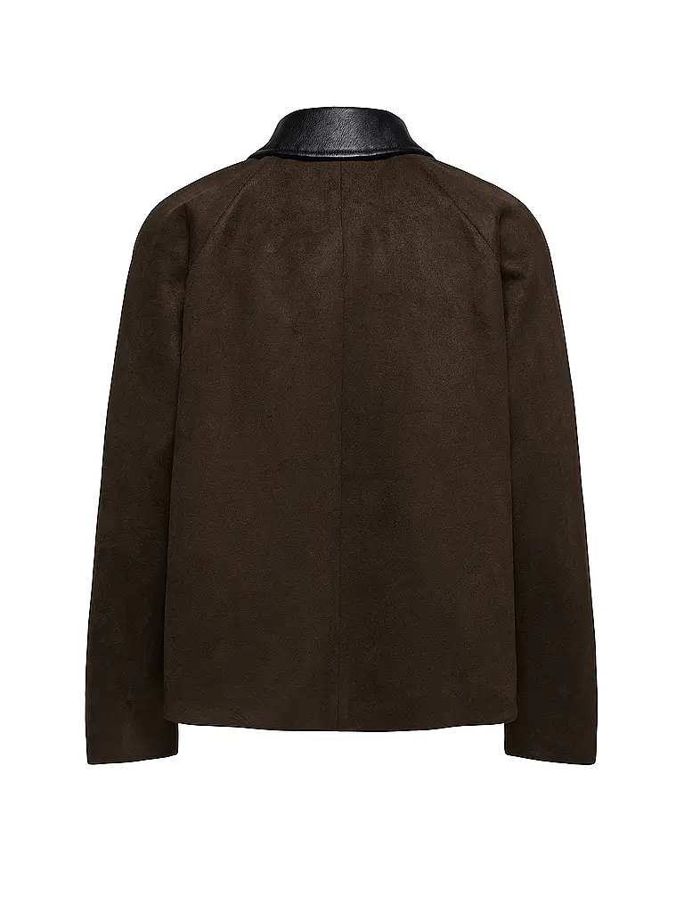 ONLY | Lederjacke | Braun