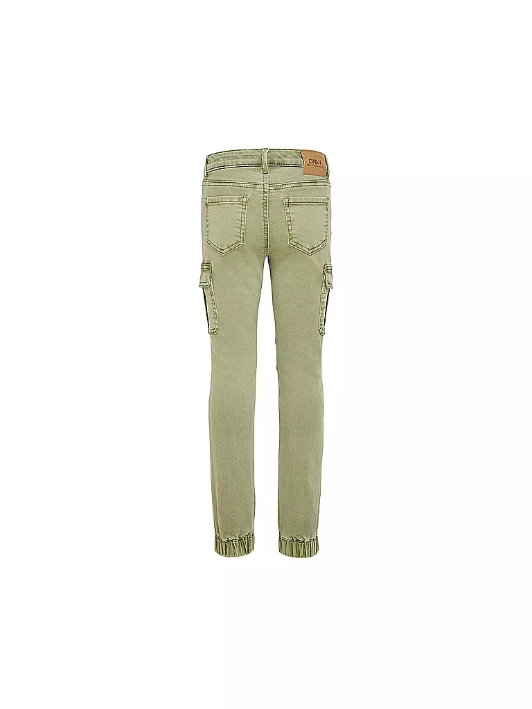 ONLY | Mädchen Cargohose KOGMISSOURI | olive