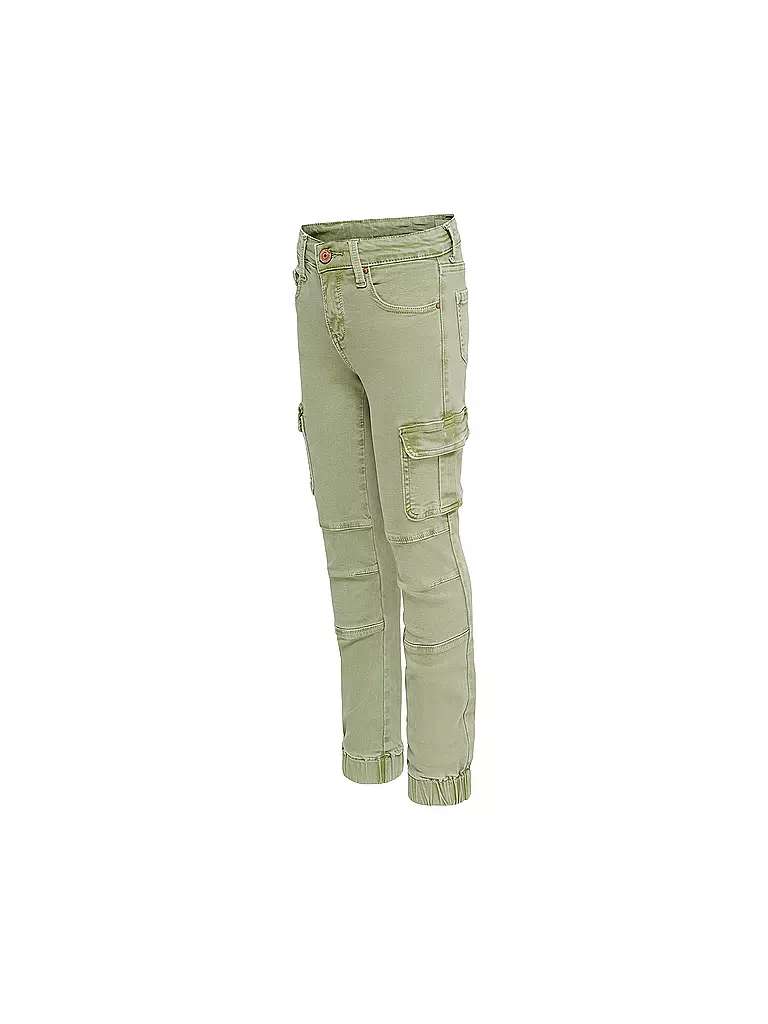ONLY | Mädchen Cargohose KOGMISSOURI | olive
