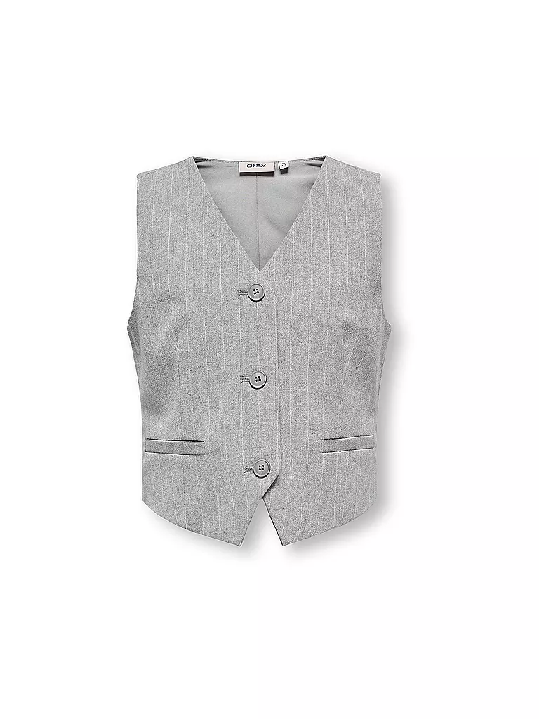 ONLY | Mädchen Gilet KOGBRIE | hellgrau