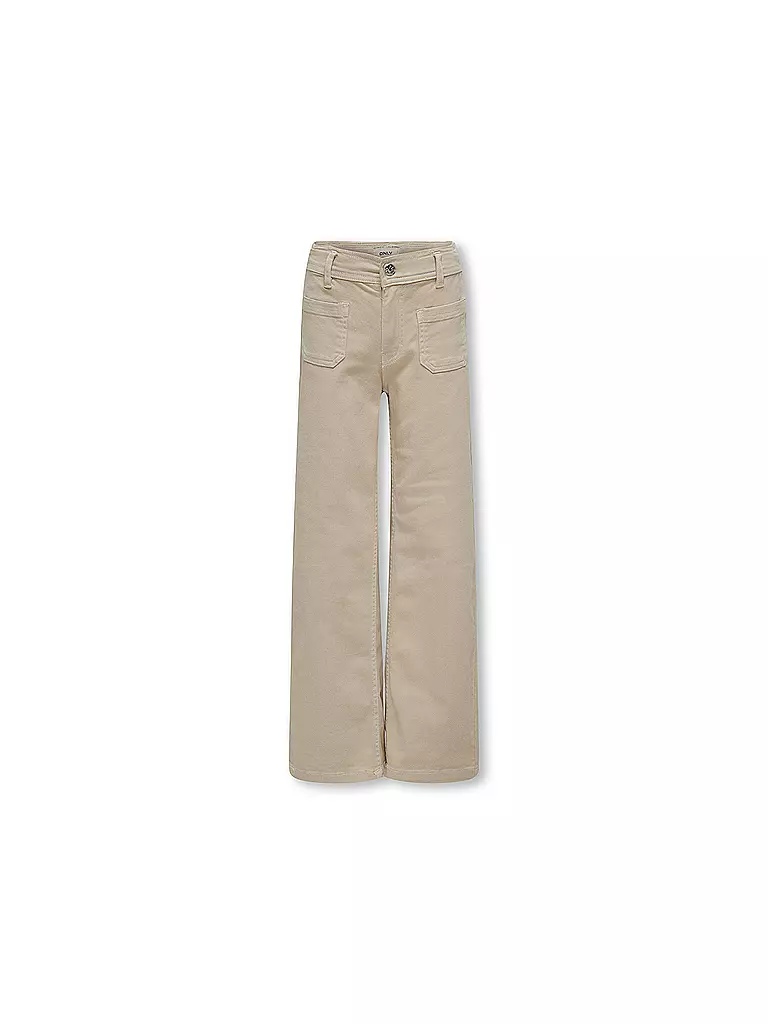 ONLY | Mädchen Hose Wide Leg KOGBILLY | beige