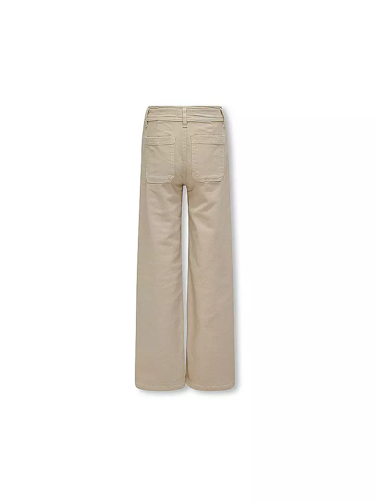 ONLY | Mädchen Hose Wide Leg KOGBILLY | beige