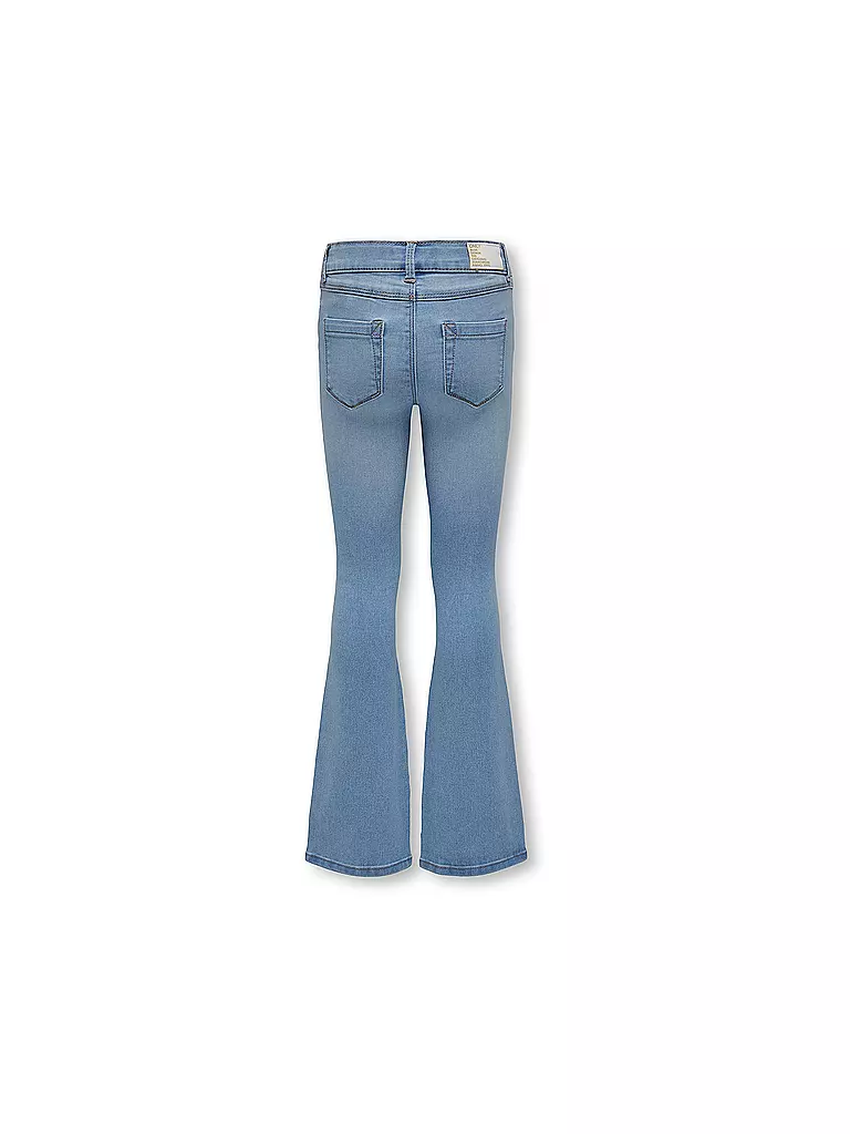 ONLY | Mädchen Jeans Boot Cut Fit KOGROYAL | hellblau