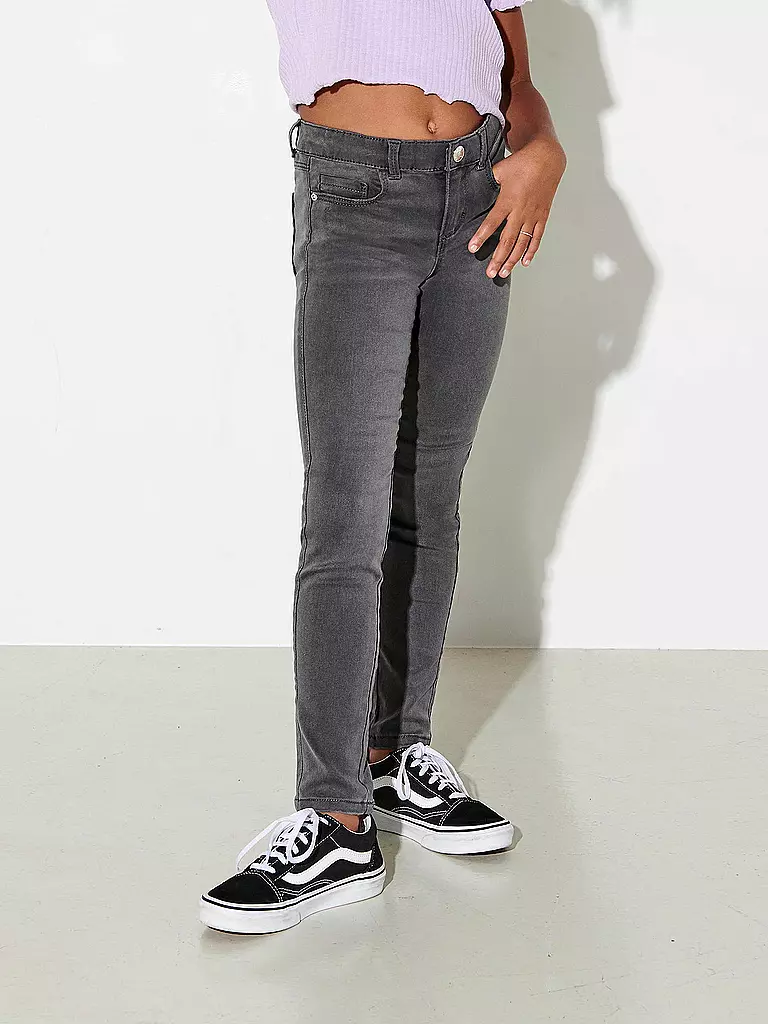 ONLY | Mädchen Jeans Skinny Fit KONROYAL  | grau