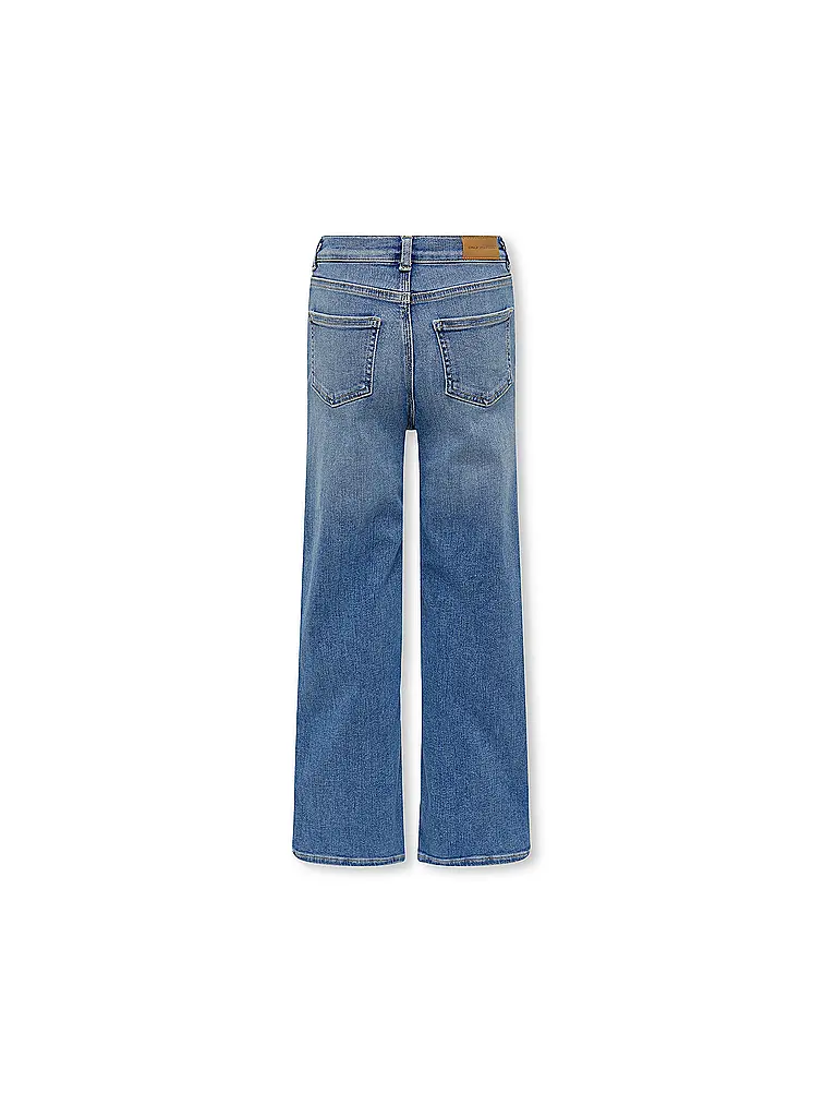 ONLY | Mädchen Jeans Wide Fit  | Blau