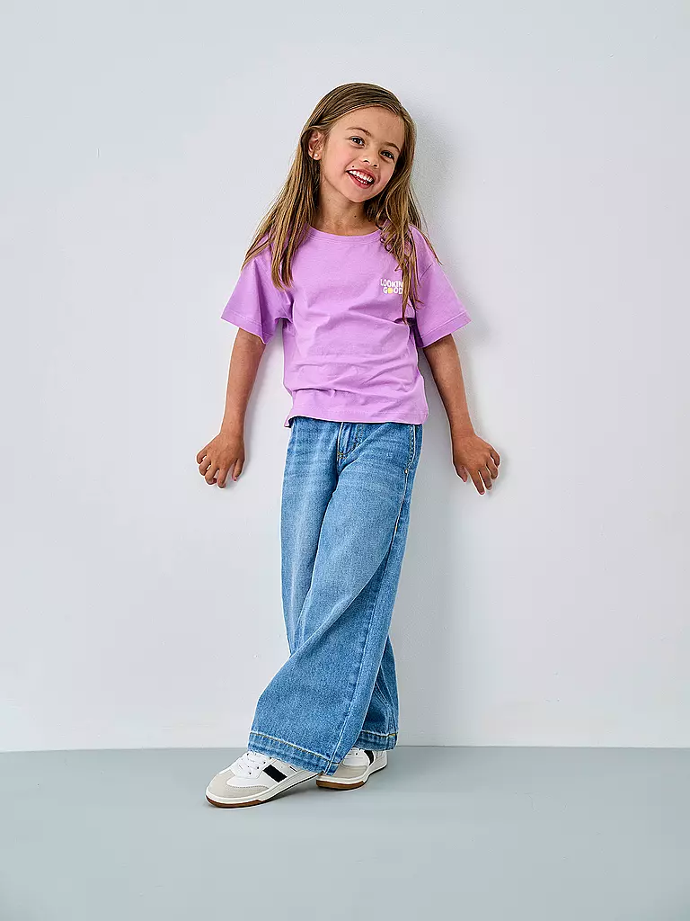 ONLY | Mädchen Jeans Wide Fit KMGCOMET  | hellblau