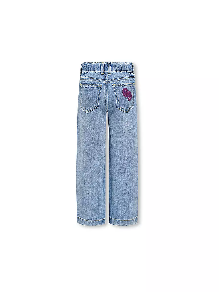 ONLY | Mädchen Jeans Wide Fit KMGCOMET  | hellblau