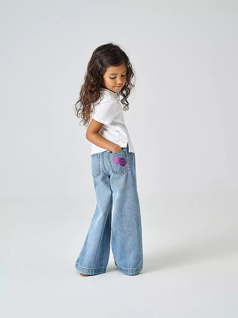 ONLY | Mädchen Jeans Wide Fit KMGCOMET  | hellblau