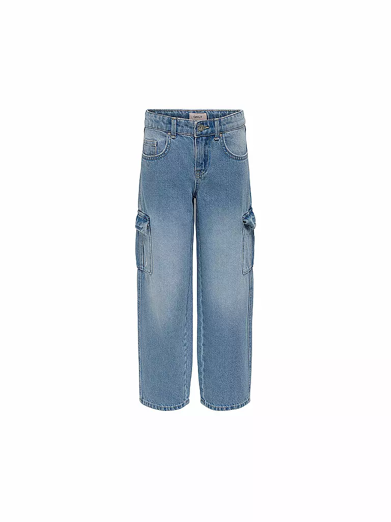 ONLY | Mädchen Jeans Wide Fit KOGHARMONY | hellblau