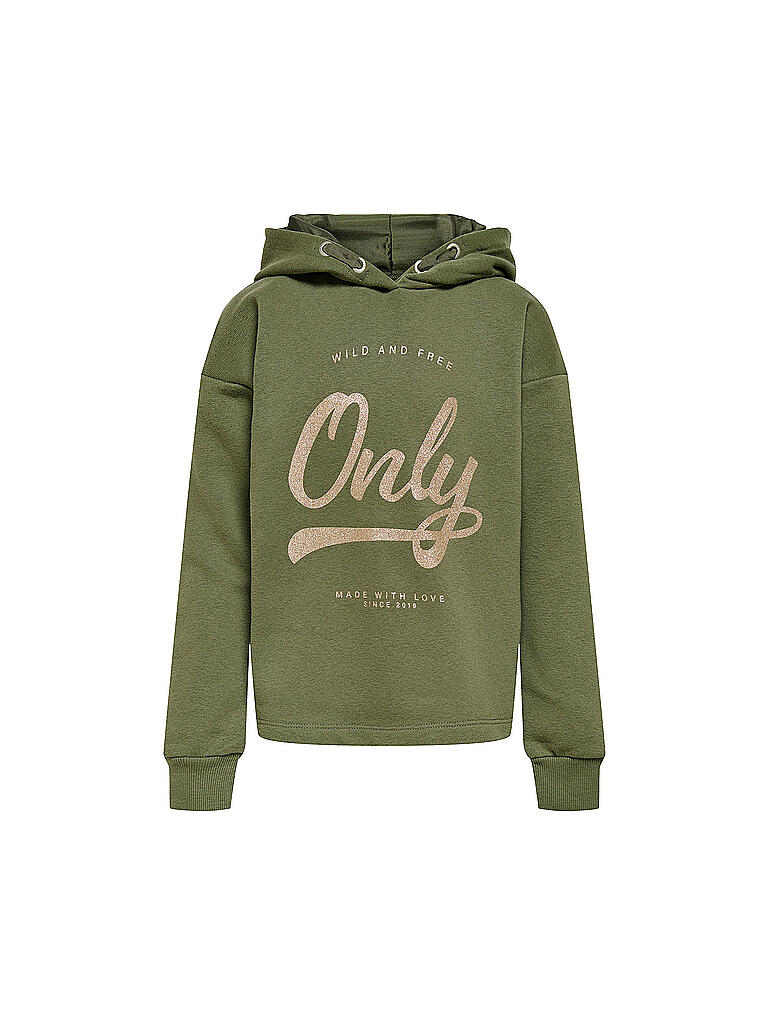 ONLY | Mädchen kapuzensweater - Hoodie " KONWENDY  "  | olive