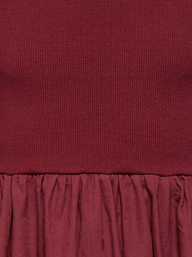 ONLY | Mädchen Kleid KMGTRINNY | Dunkelrot