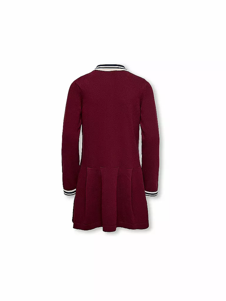ONLY | Mädchen Kleid KOGKALANA | dunkelrot