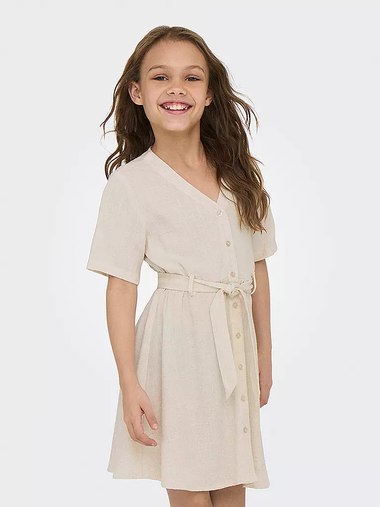 ONLY | Mädchen Kleid KOGSIESTA | beige