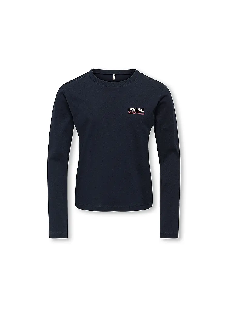 ONLY | Mädchen Langarmshirt KOGLUX | Dunkelblau