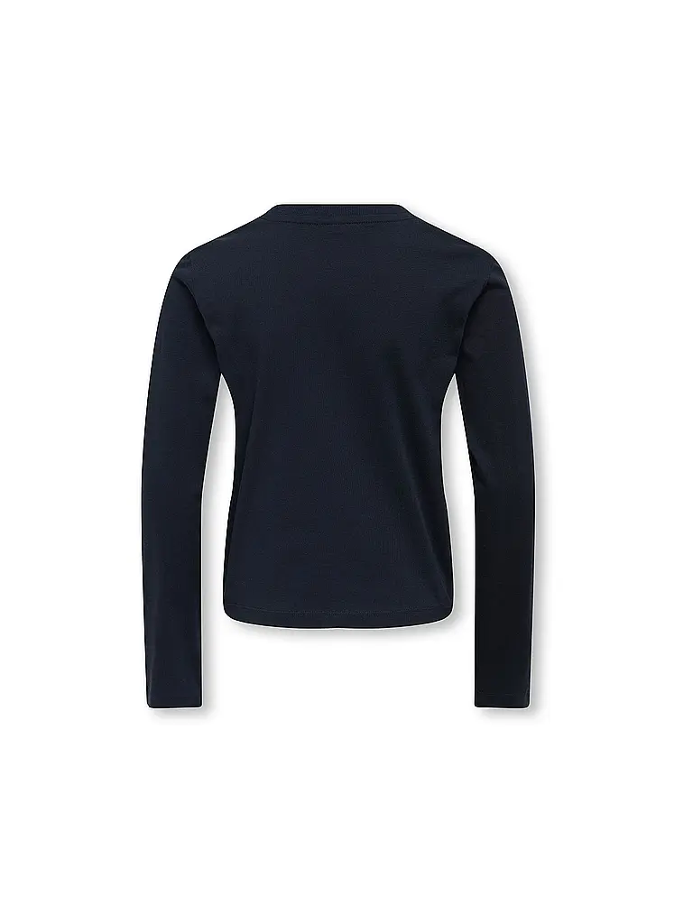 ONLY | Mädchen Langarmshirt KOGLUX | Dunkelblau