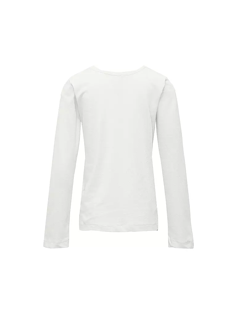 ONLY | Mädchen Langarmshirt KOGNEW  | weiss