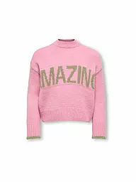 ONLY | Mädchen Pullover KMGAMOUR  | rosa